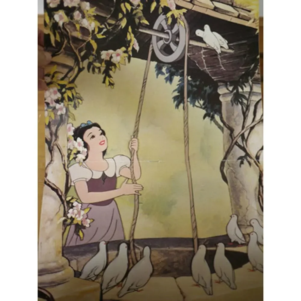 Vintage 1982 Authentic Walt DISNEY Classics Calendar Snow White Cinderella Dumbo